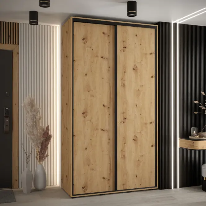 Skriňa 45 Canaris 1 130 artisan/čierna,5