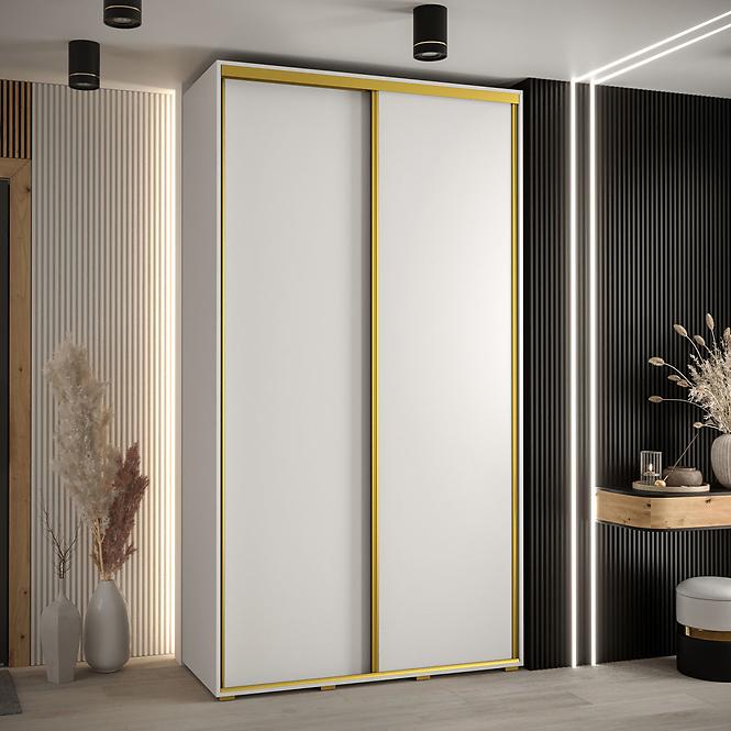 Skriňa 45 Canaris 1 130 biela/gold