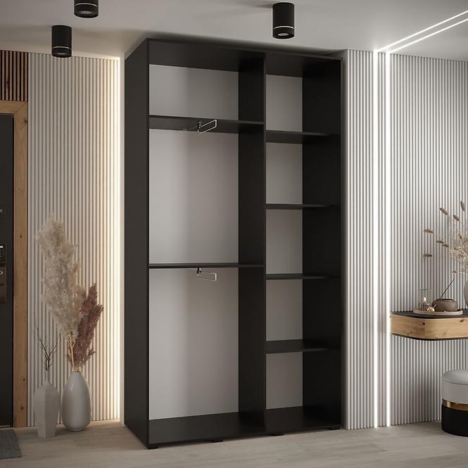 Skriňa 45 Canaris 1 130 čierna/artisan/čierna,4