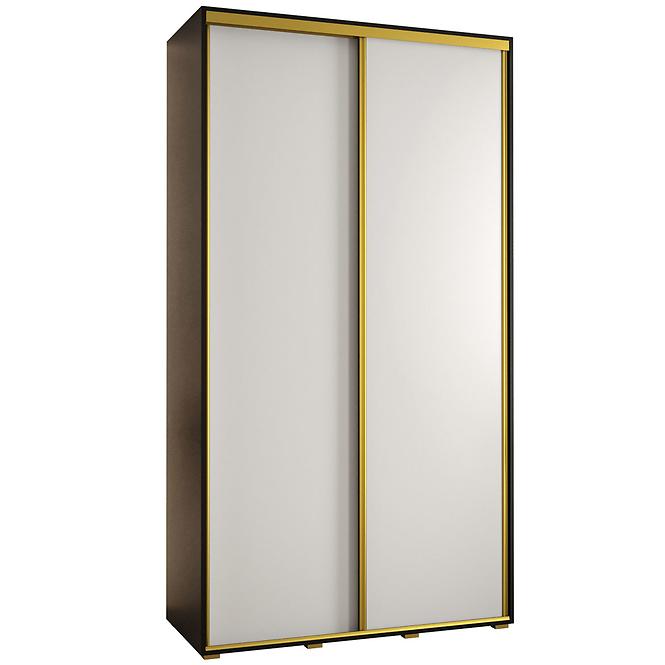 Skriňa 45 Canaris 1 130 čierna/biela/gold