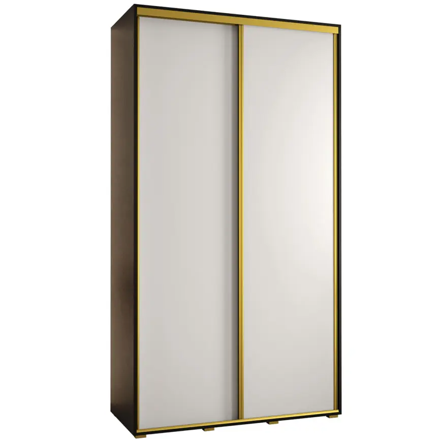 Skriňa 45 Canaris 1 130 čierna/biela/gold