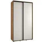 Skriňa 45 Canaris 1 140 artisan/biela/čierna
