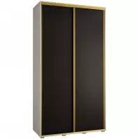 Skriňa 45 Canaris 1 140 biela/čierna/gold