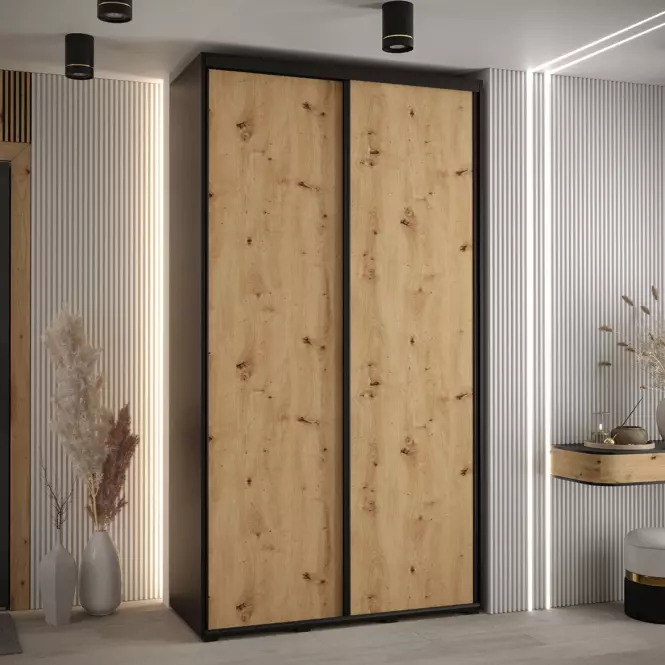 Skriňa 45 Canaris 1 140 čierna/artisan/čierna