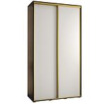 Skriňa 45 Canaris 1 140 čierna/biela/gold