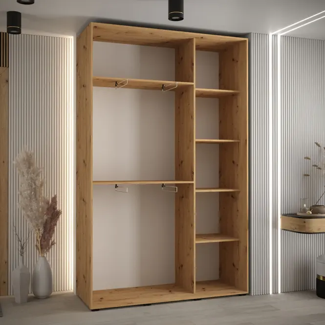 Skriňa 45 Canaris 1 150 artisan/čierna,3