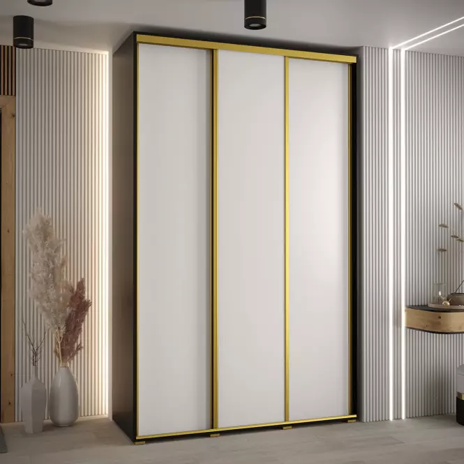 Skriňa 45 Canaris 1 150 čierna/biela/gold