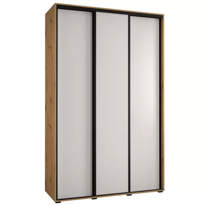 Skriňa 45 Canaris 1 160 artisan/biela/čierna