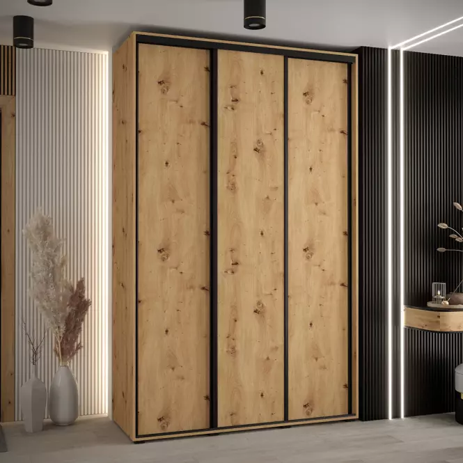 Skriňa 45 Canaris 1 160 artisan/čierna