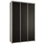 Skriňa 45 Canaris 1 160 biela/čierna/silver