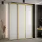 Skriňa 45 Canaris 1 180 biela/gold,5