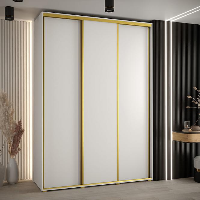 Skriňa 45 Canaris 1 190 biela/gold,5
