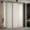 Skriňa 45 Canaris 1 200 biela/gold,5