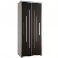 Skriňa 45 Canaris 12 100 biela/čierna/silver