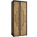 Skriňa 45 Canaris 12 100 čierna/artisan/čierna