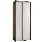 Skriňa 45 Canaris 12 100 čierna/biela/silver