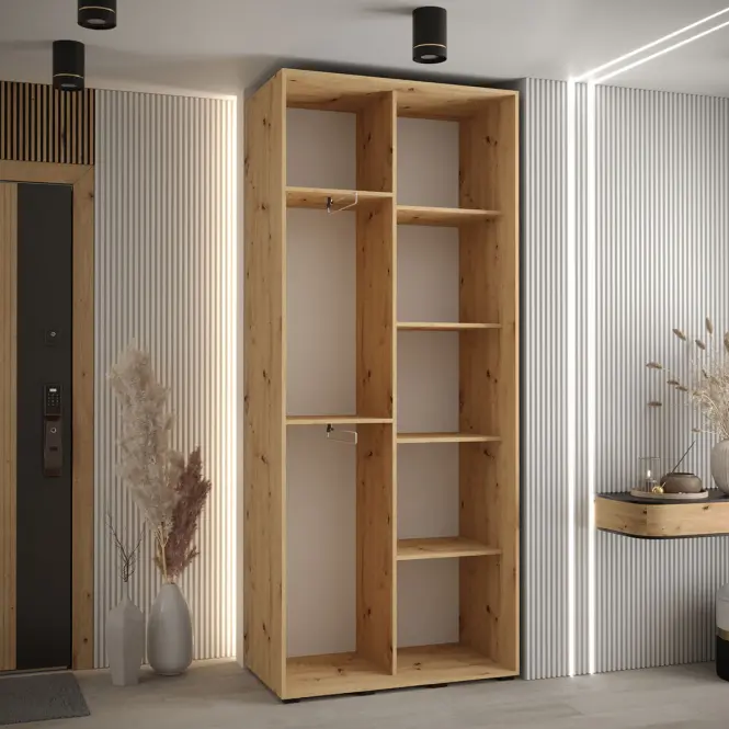 Skriňa 45 Canaris 12 110 artisan/čierna,3