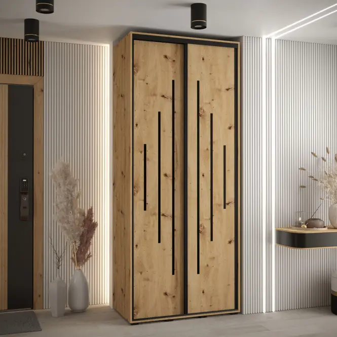 Skriňa 45 Canaris 12 110 artisan/čierna,4