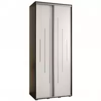 Skriňa 45 Canaris 12 120 čierna/biela/silver