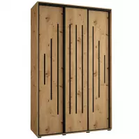 Skriňa 45 Canaris 12 150 artisan/čierna