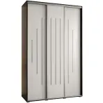 Skriňa 45 Canaris 12 150 čierna/biela/silver