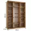 Skriňa 45 Canaris 12 160 artisan/biela/čierna,2