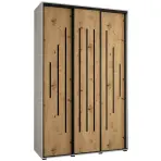 Skriňa 45 Canaris 12 170 biela/artisan/čierna