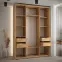 Skriňa 45 Canaris 12 170 biela/artisan/čierna,3
