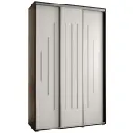 Skriňa 45 Canaris 12 170 čierna/biela/silver