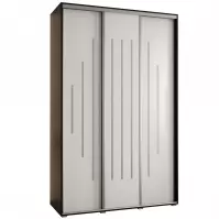 Skriňa 45 Canaris 12 180 čierna/biela/silver
