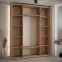 Skriňa 45 Canaris 12 200 artisan/biela/čierna,4