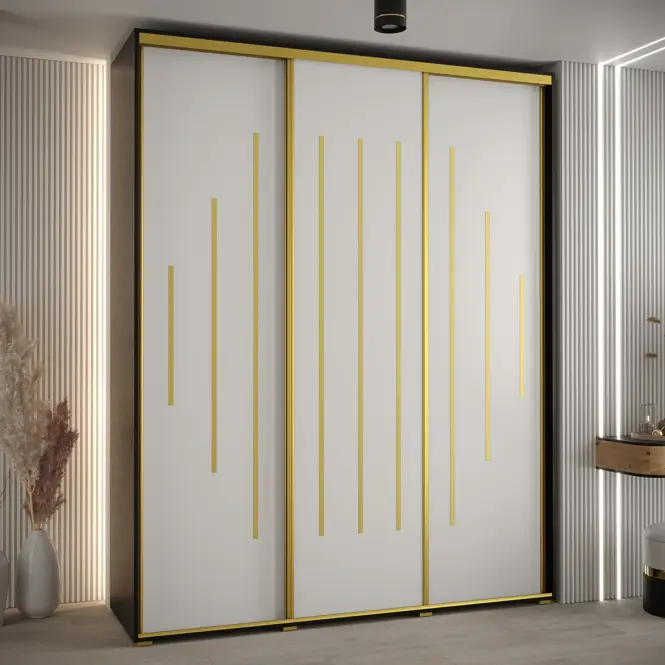 Skriňa 45 Canaris 12 200 čierna/biela/gold,5