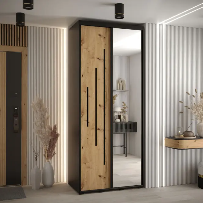 Skriňa 45 Canaris 13 120 čierna/artisan/čierna,4