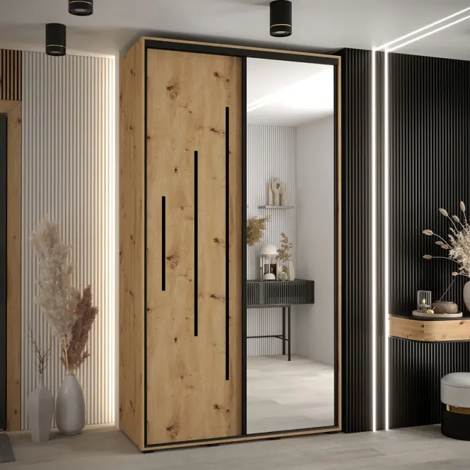 Skriňa 45 Canaris 13 130 artisan/čierna,5