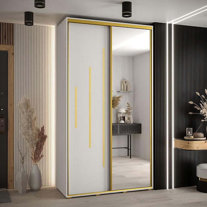 Skriňa 45 Canaris 13 140 biela/gold,5