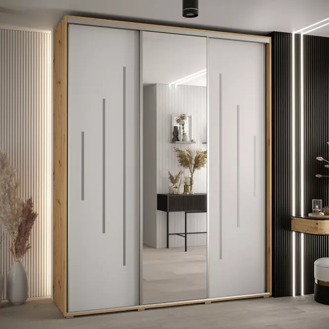 Skriňa 45 Canaris 13 190 artisan/biela/silver