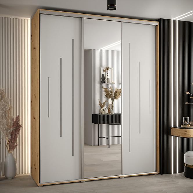 Skriňa 45 Canaris 13 190 artisan/biela/silver