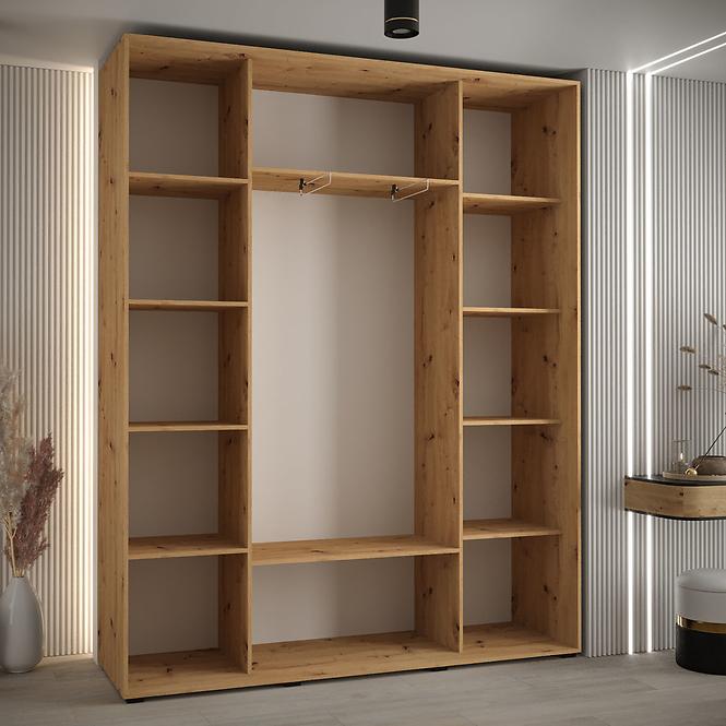 Skriňa 45 Canaris 13 190 artisan/biela/silver