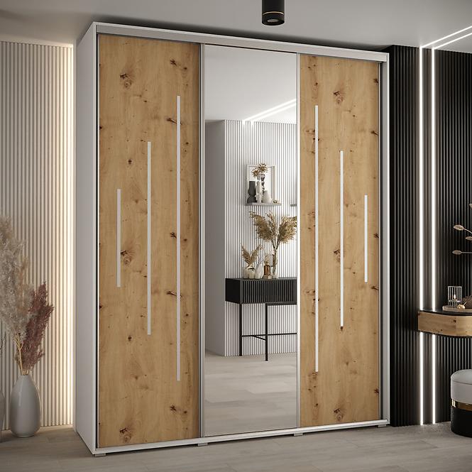 Skriňa 45 Canaris 13 190 biela/artisan/silver