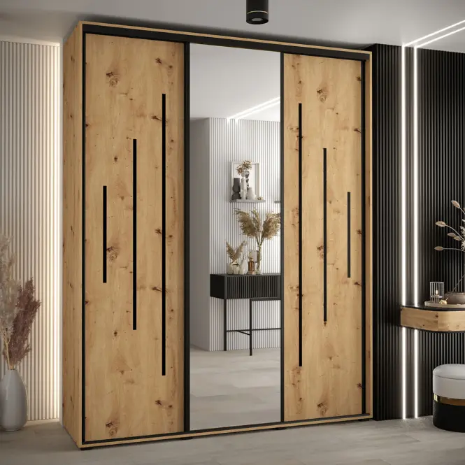 Skriňa 45 Canaris 13 200 artisan/čierna,5
