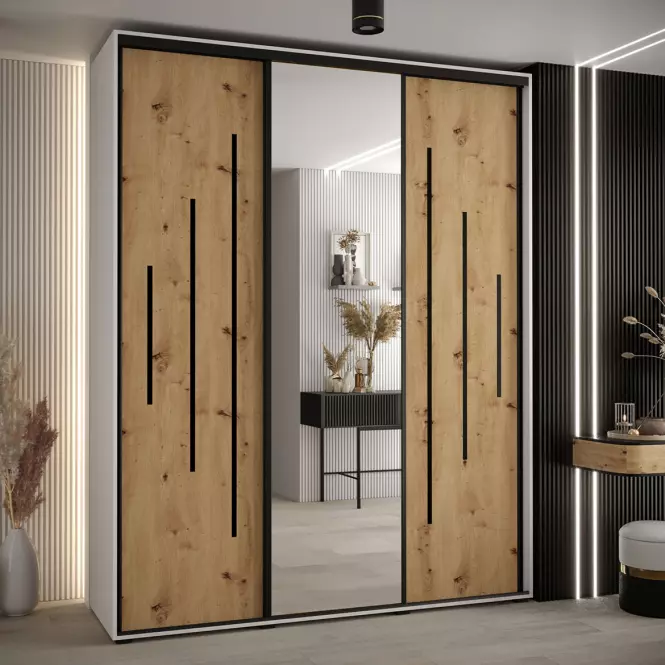 Skriňa 45 Canaris 13 200 biela/artisan/čierna