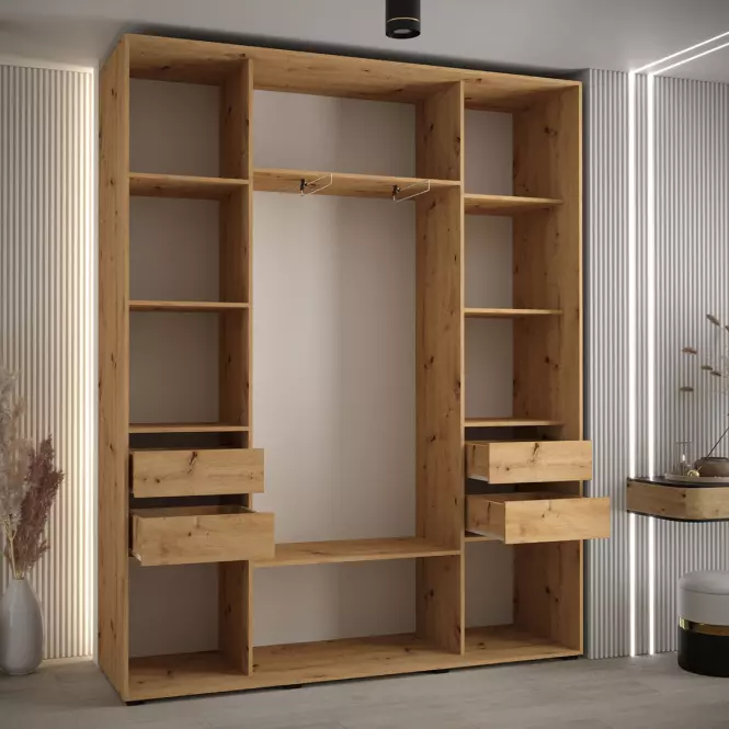 Skriňa 45 Canaris 13 200 biela/artisan/silver