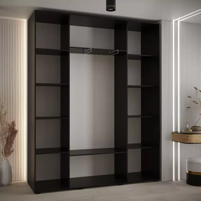 Skriňa 45 Canaris 13 200 čierna/biela/silver