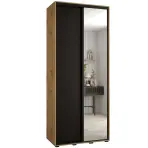 Skriňa 45 Canaris 3 100 artisan/čierna/čierna