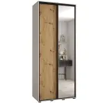 Skriňa 45 Canaris 3 100 biela/artisan/čierna