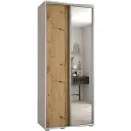 Skriňa 45 Canaris 3 100 biela/artisan/silver