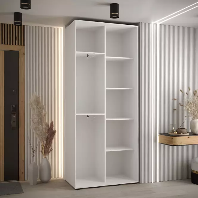 Skriňa 45 Canaris 3 120 biela/artisan/silver