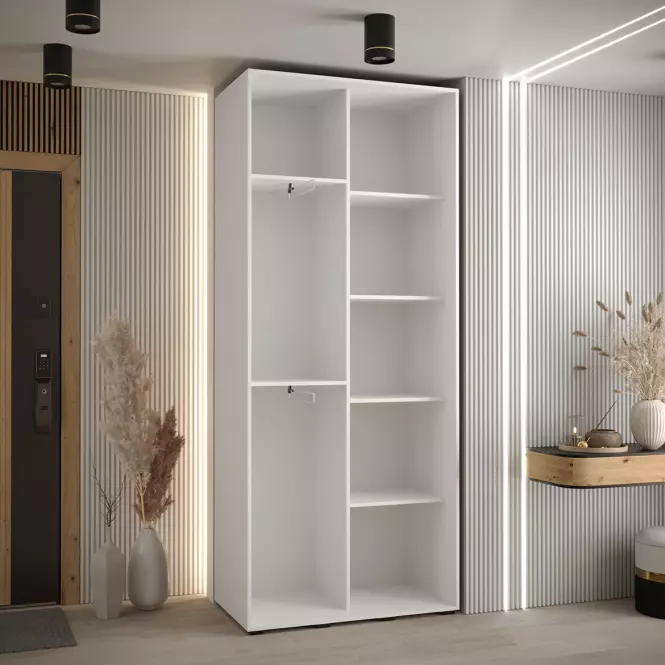 Skriňa 45 Canaris 3 120 biela/silver