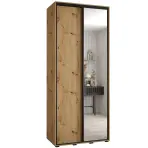 Skriňa 45 Canaris 3 130 artisan/čierna
