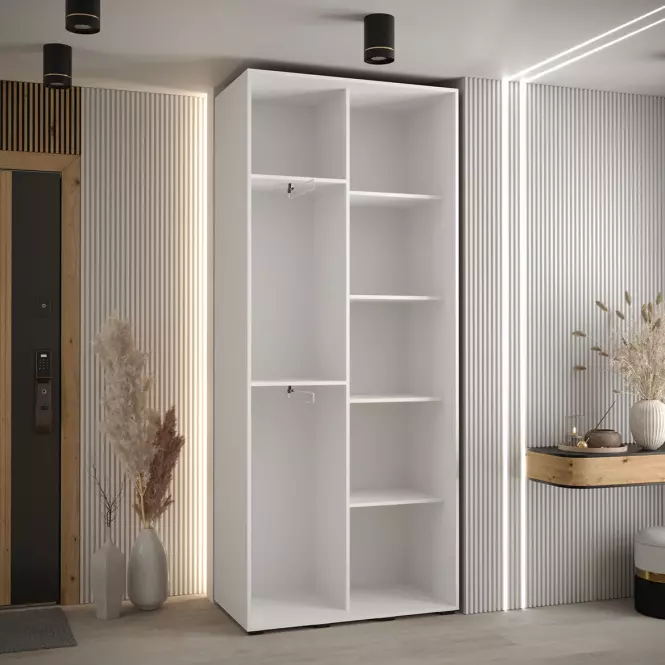 Skriňa 45 Canaris 3 130 biela/artisan/silver